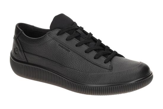 Ecco Soft Zero Schuhe schwarz Herren Sneakers Waterproof