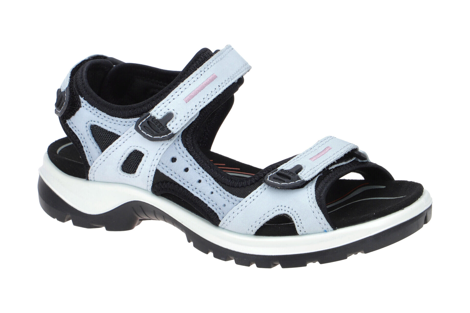 Ecco Offroad Damen Sandale hell-blau air 06956301378 1/7