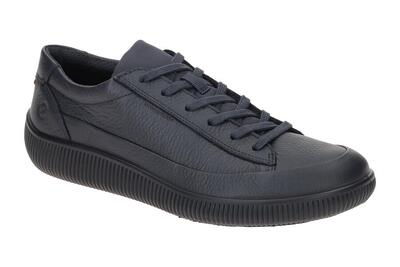 Ecco Soft Zero Schuhe dunkelblau Herren Sneakers Waterproof