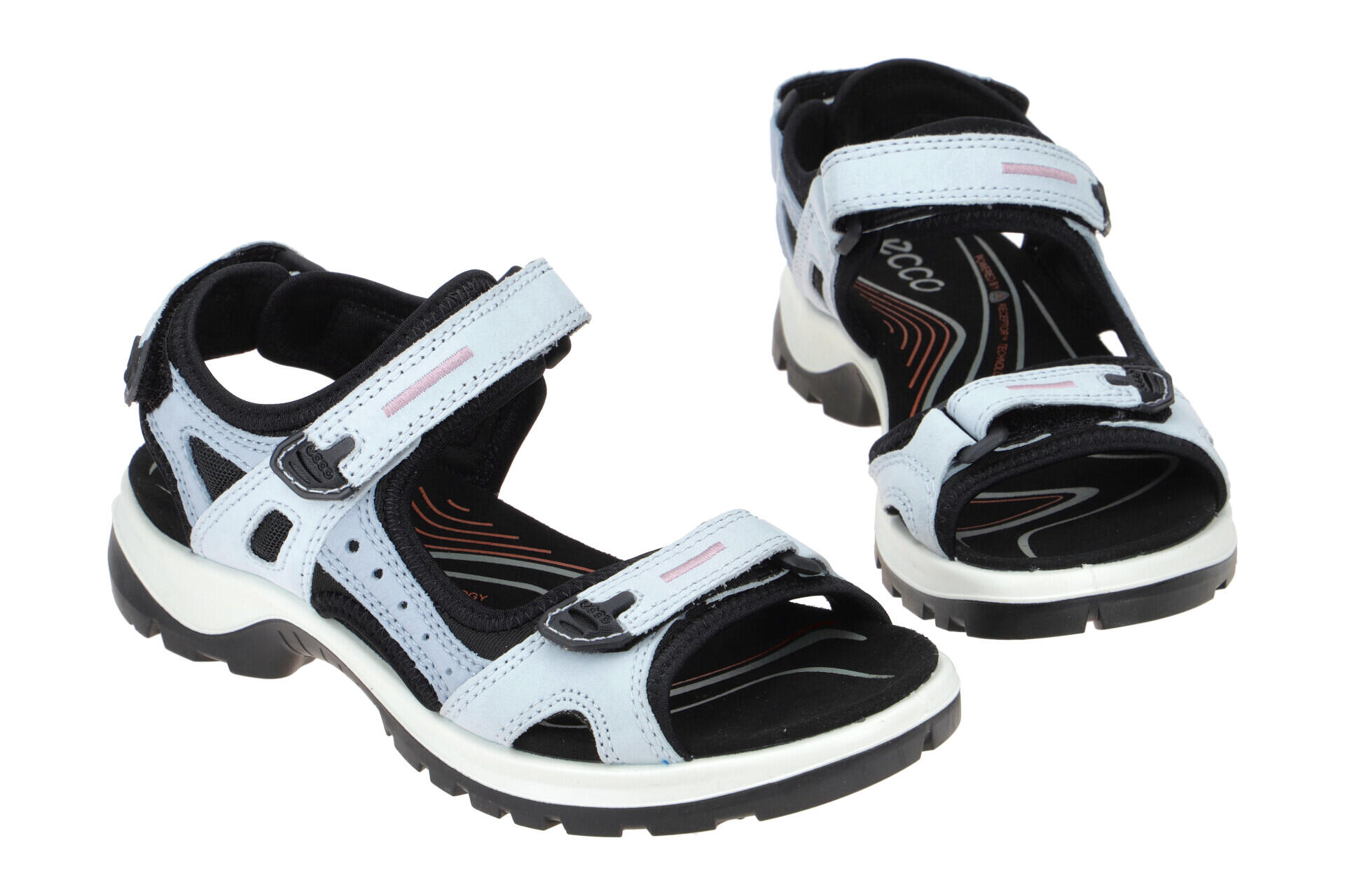 Ecco Offroad Damen Sandale hell-blau air 06956301378 2/7