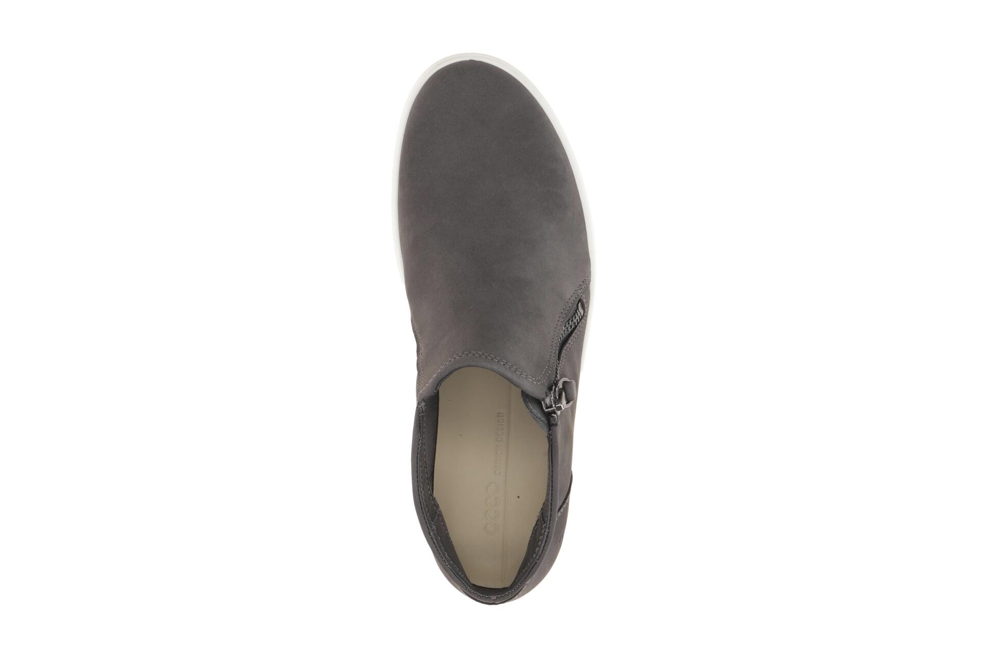 Ecco SOFT 7 WOMEN Damenschuhe - bequeme Slipper - Halbschuhe grau Freizeit NEU 6/7