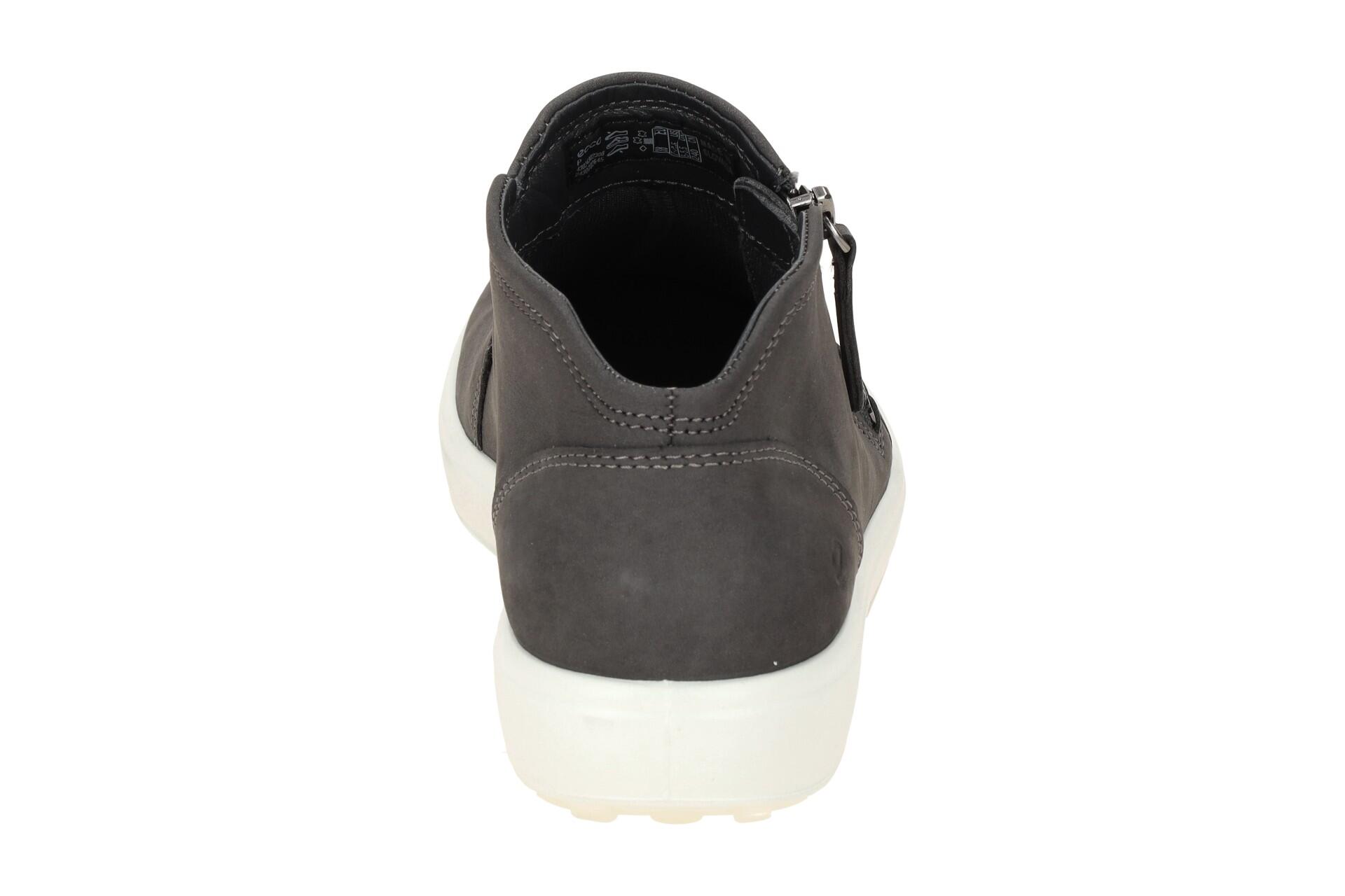 Ecco SOFT 7 WOMEN Damenschuhe - bequeme Slipper - Halbschuhe grau Freizeit NEU 5/7