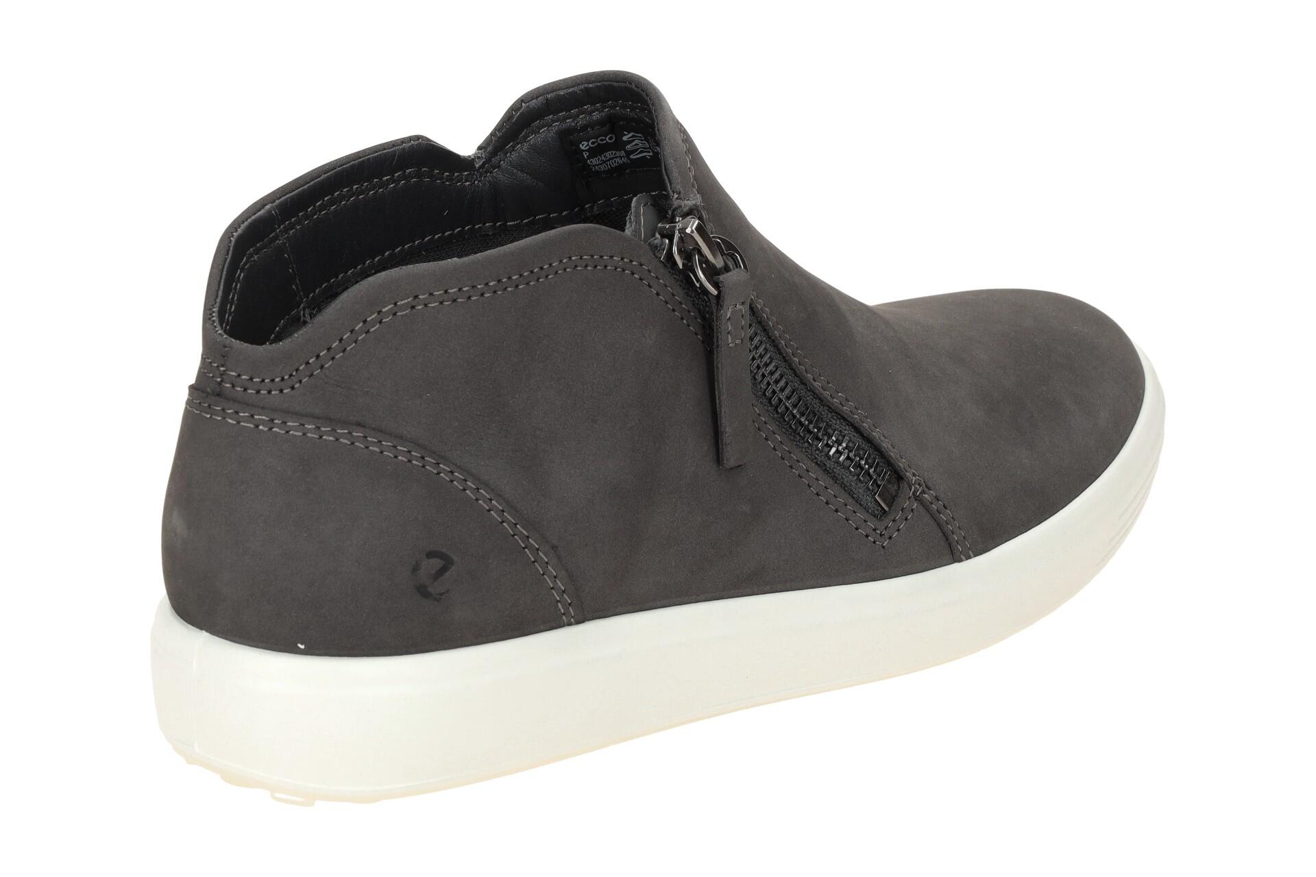 Ecco SOFT 7 WOMEN Damenschuhe - bequeme Slipper - Halbschuhe grau Freizeit NEU 4/7