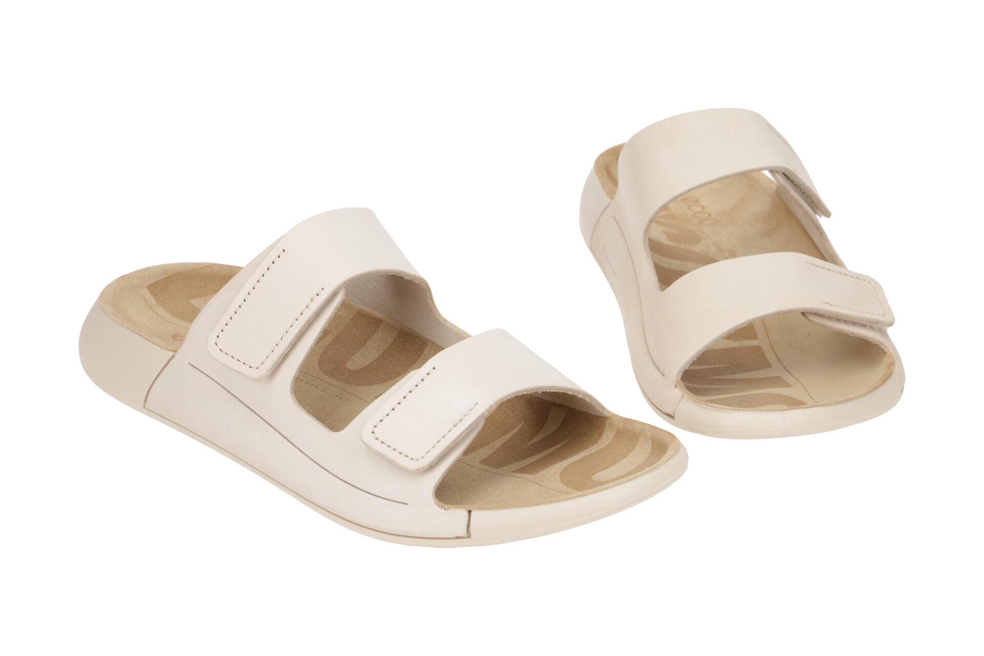 Klapki damskie Ecco Cozmo Flat Limestone 2/7