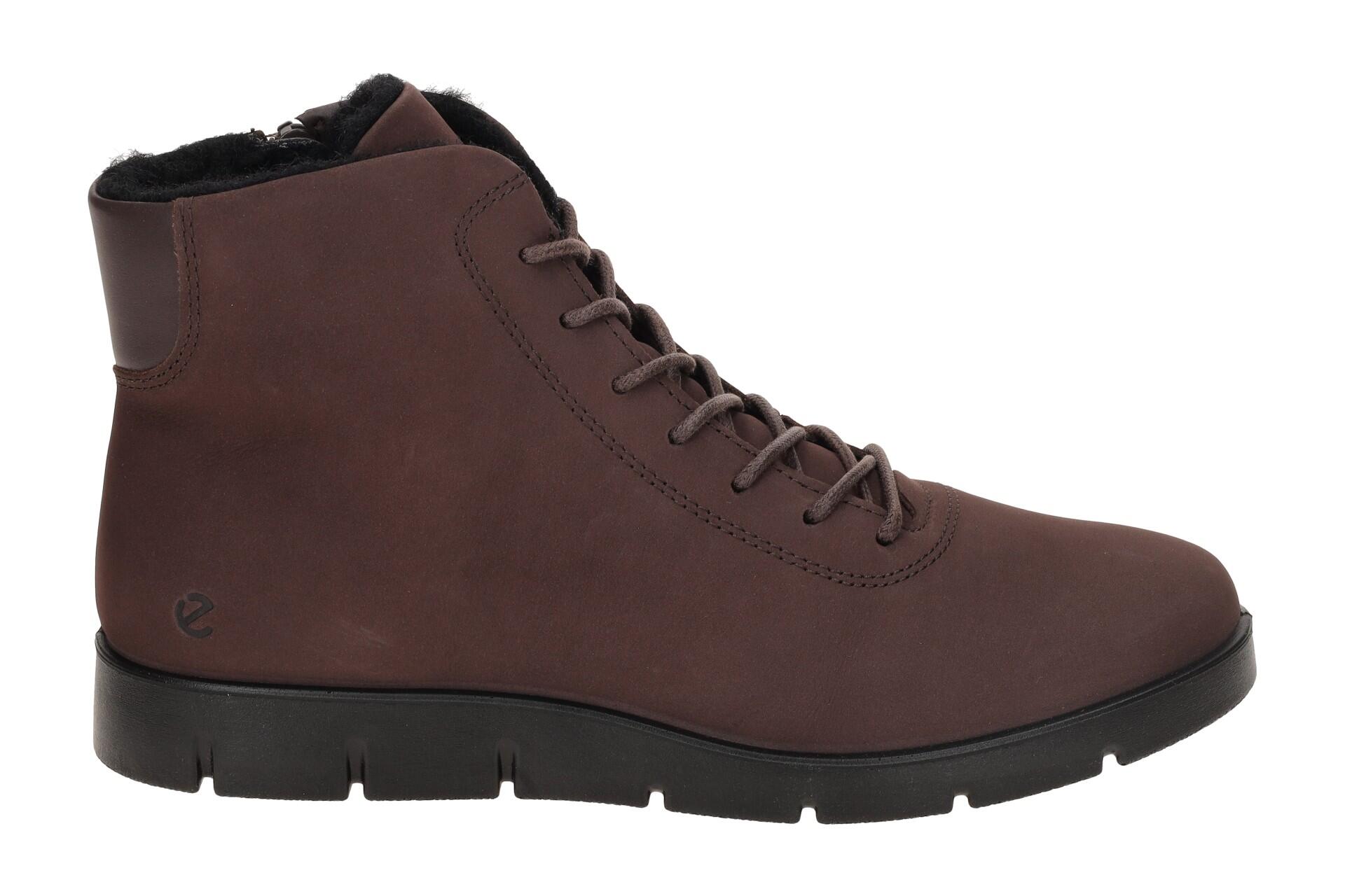 Ecco Bella Winter Stiefelette rot garnet Warmfutter Nubuck 282403 2/7