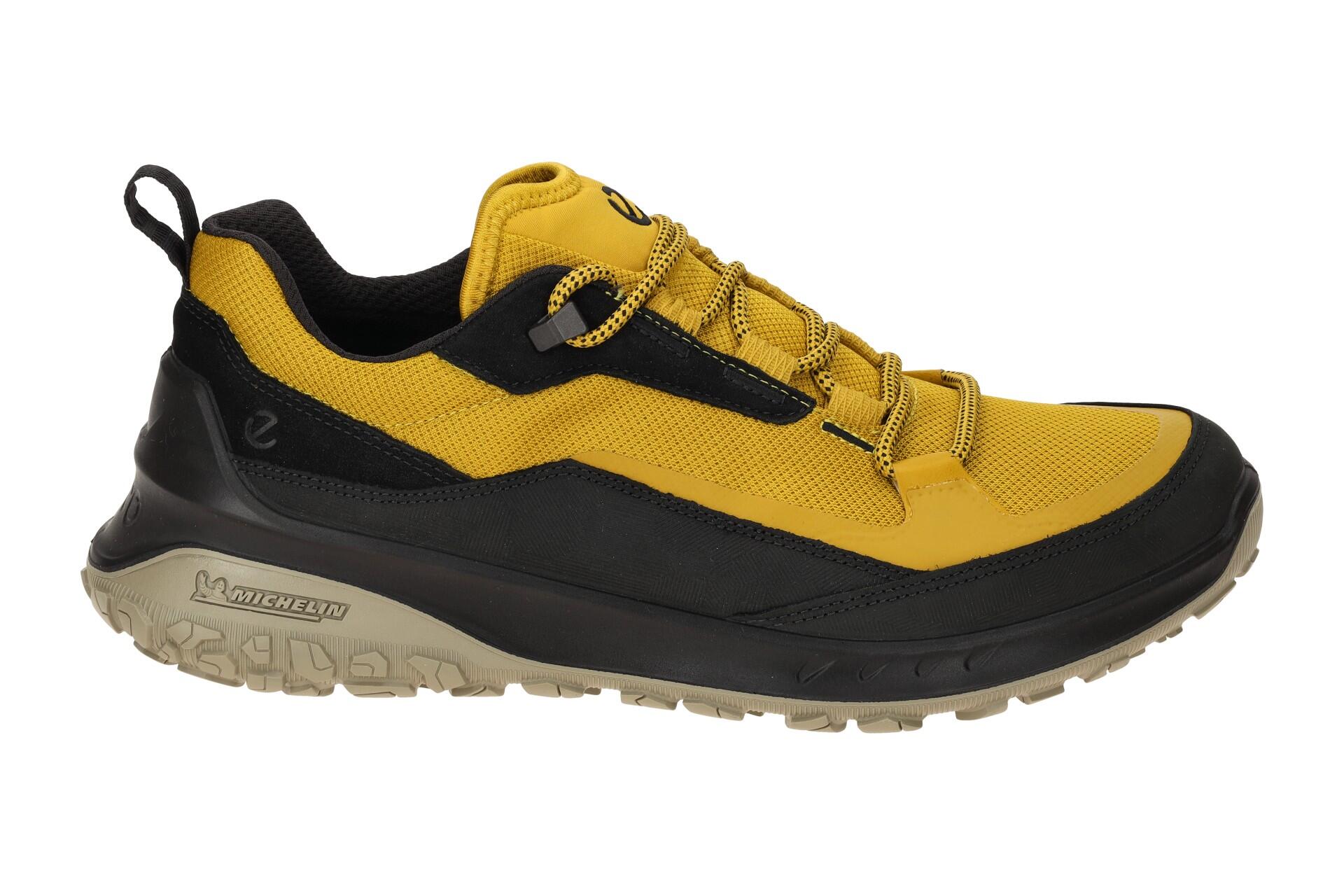 Ecco Ult-Trn Schuhe gelb schwarz Waterproof 824254 2/7