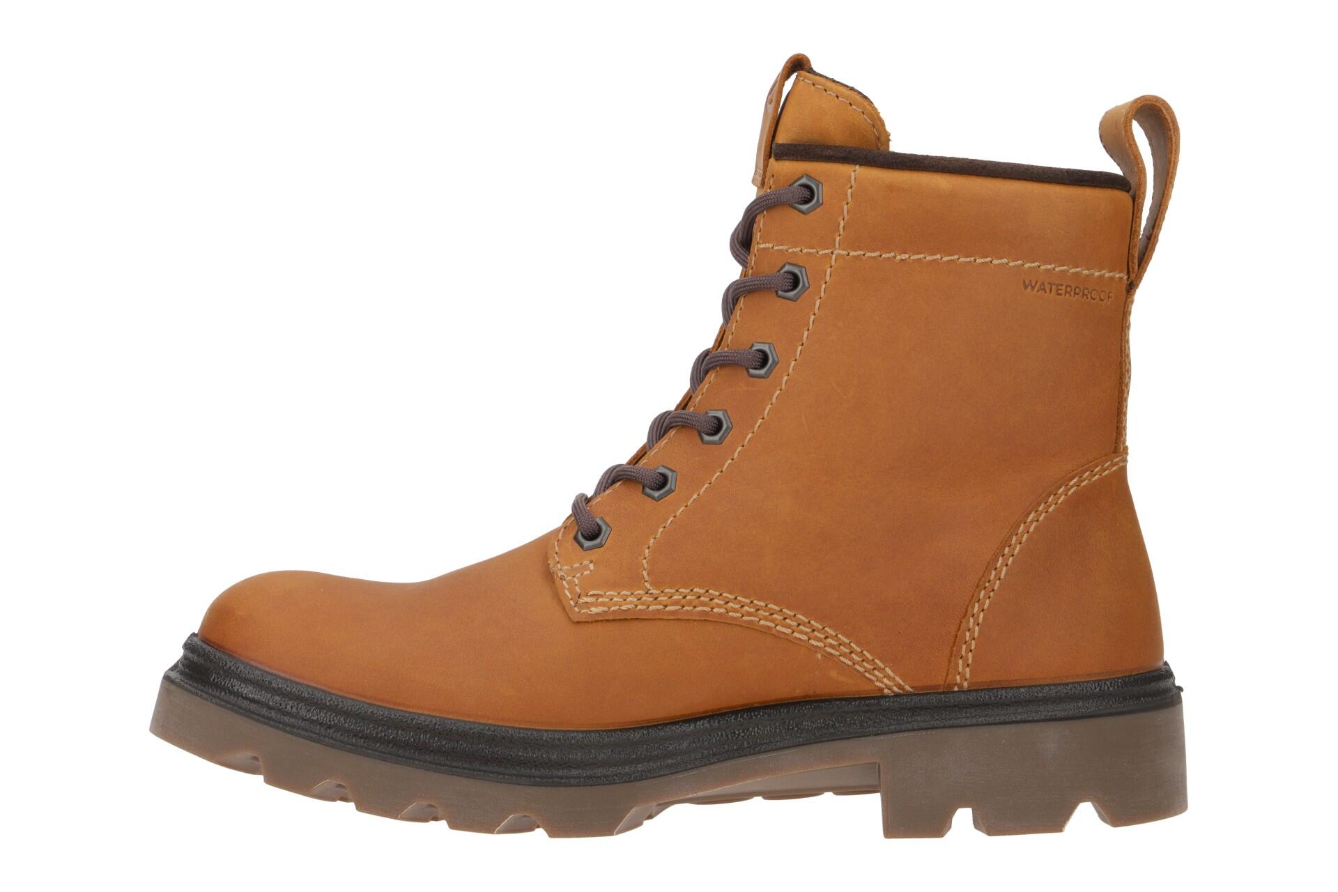 Ecco Grainer Damen Stiefel braun amber Waterproof 5/7