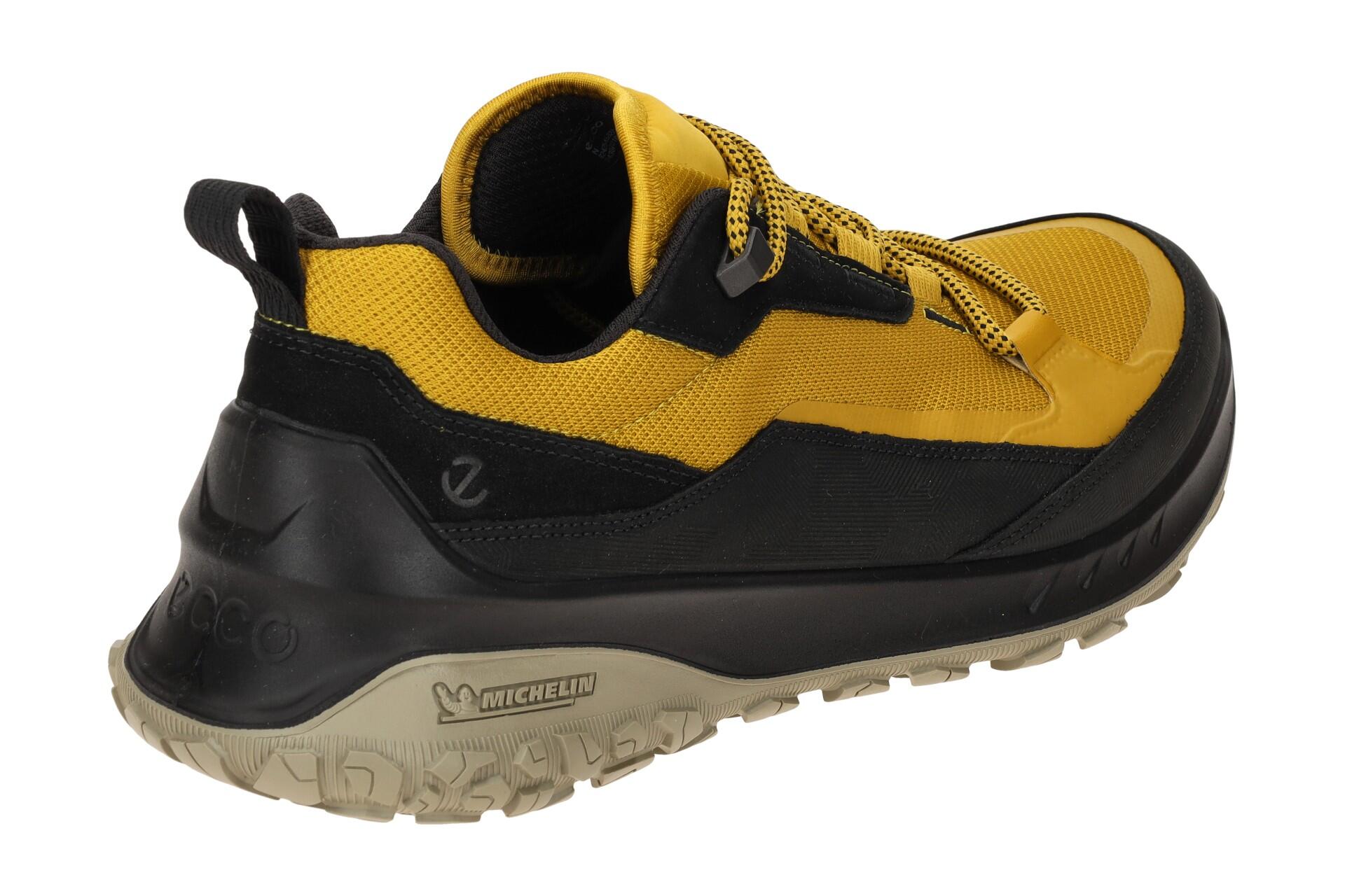 Ecco Ult-Trn Schuhe gelb schwarz Waterproof 824254 4/7