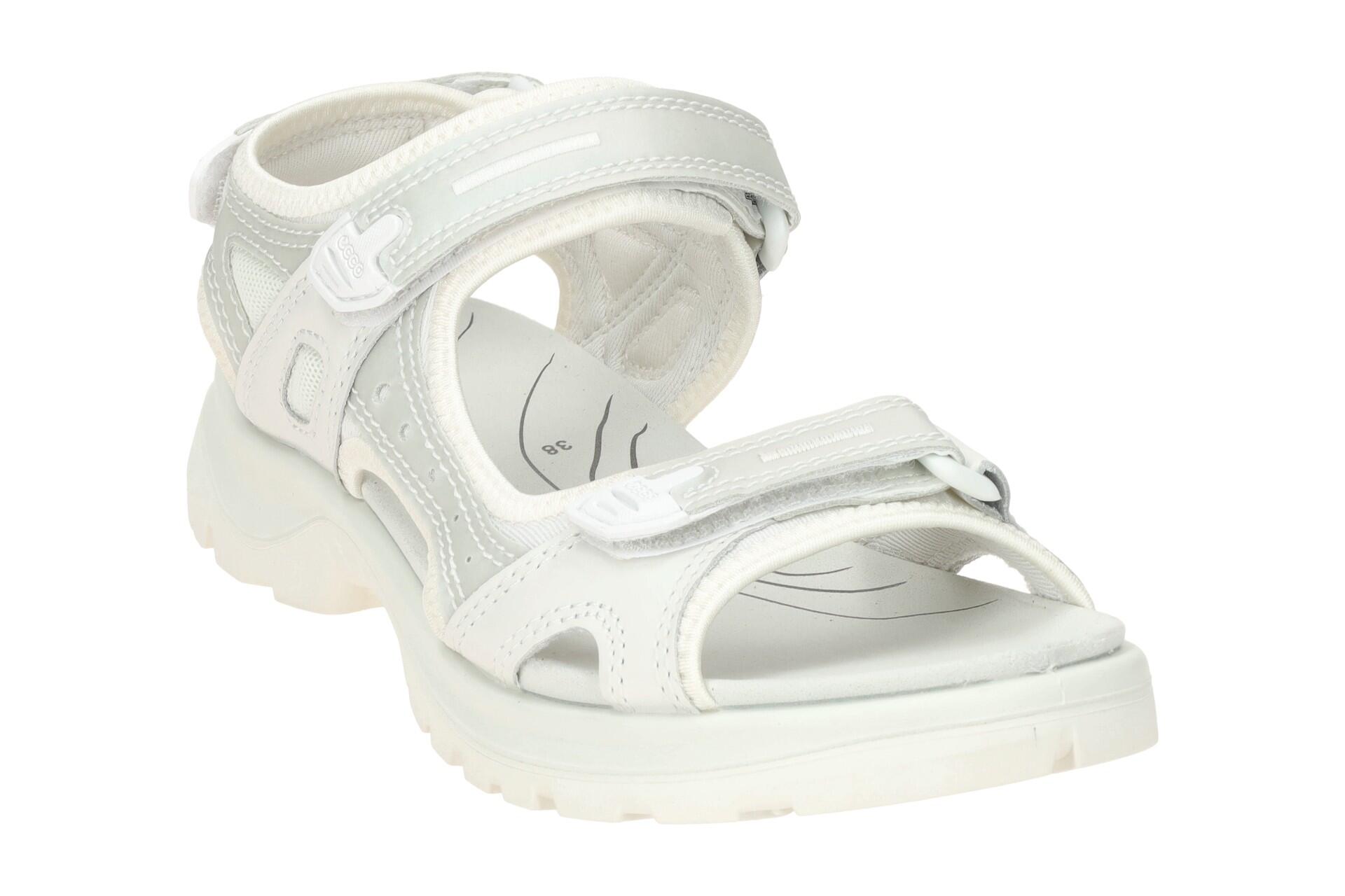 Ecco Offroad Damen Sandale weiß Effekt 3/7