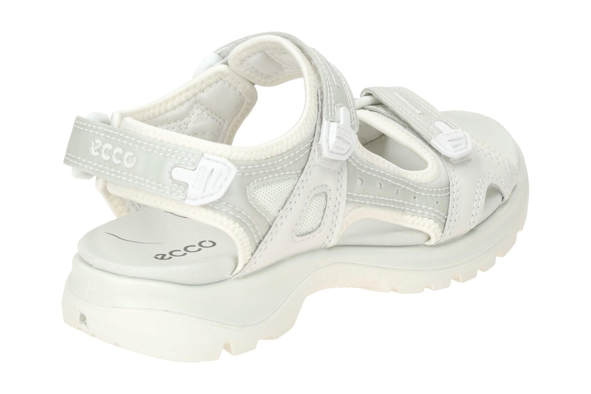 Ecco Offroad Damen Sandale weiß Effekt 4/7