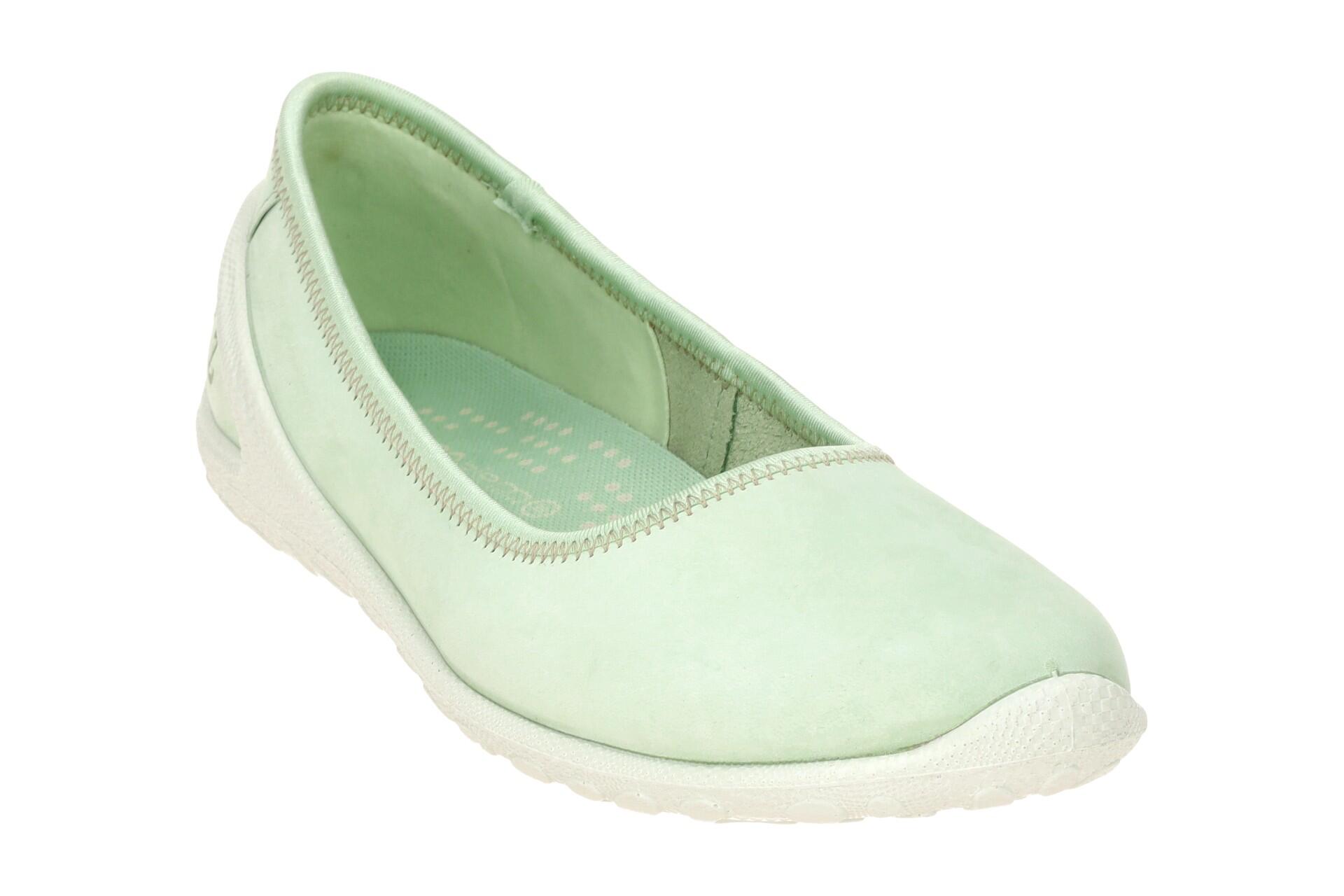 Ecco Biom Lite Ballerina Schuhe grün matcha 802363 3/7