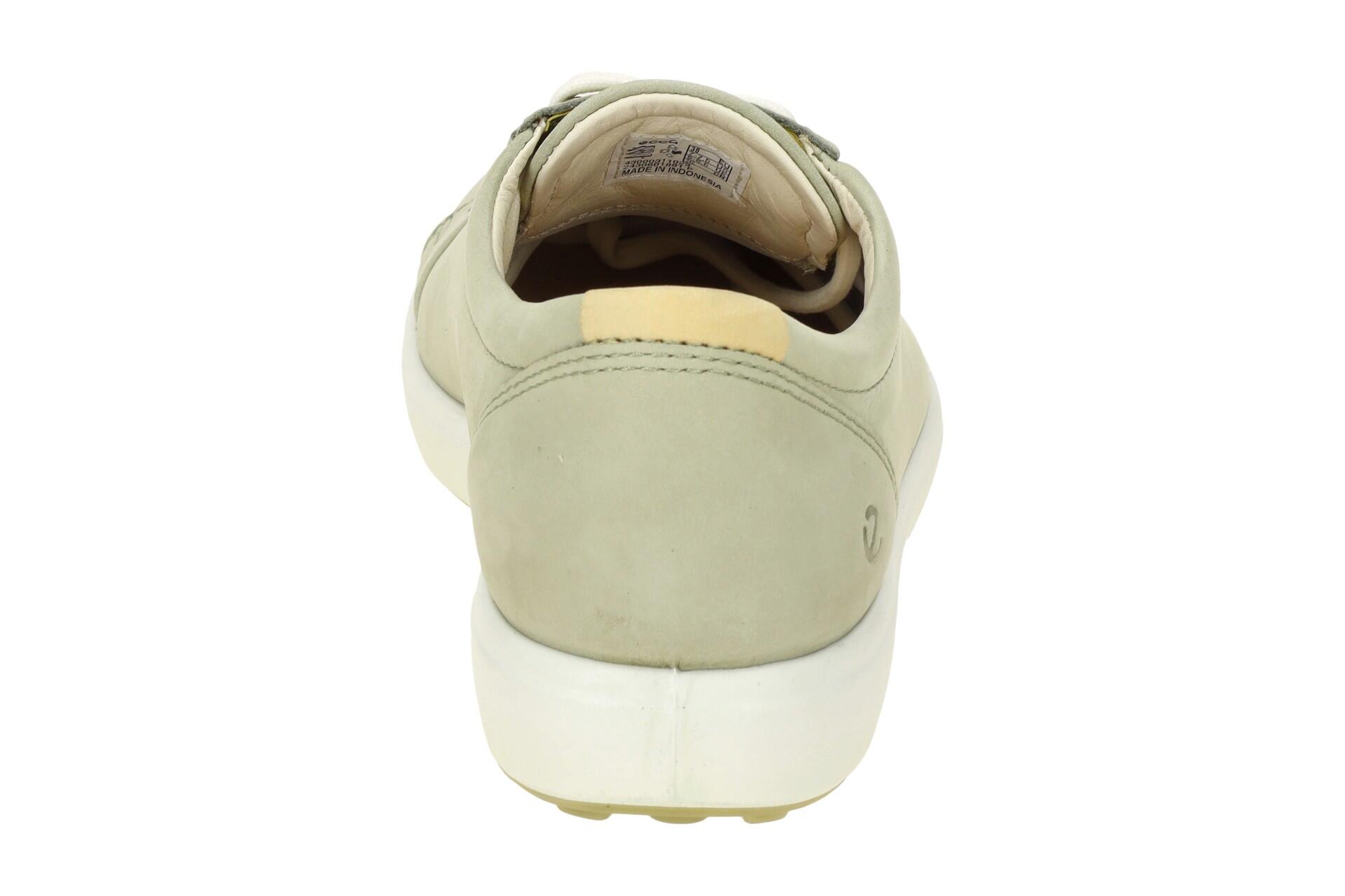 Ecco Soft 7 Schuhe grau-grün sage Damen Sneakers 5/7