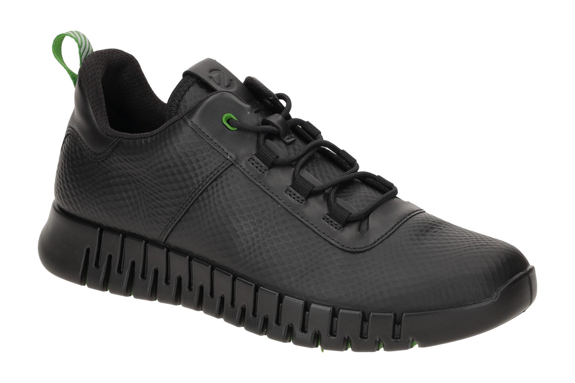 Ecco Gruuv Schuhe schwarz Herren Sneakers 525274 1/7