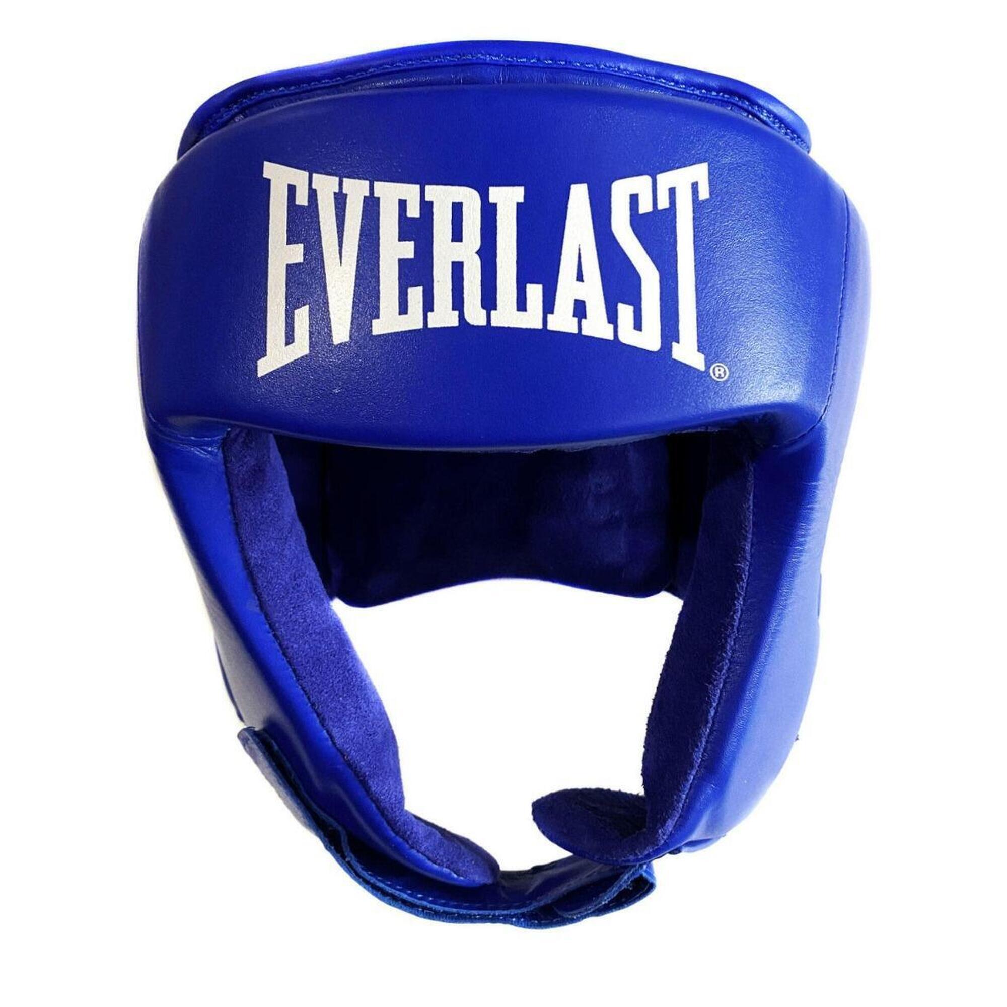 Everlast - Casque De Compétition Everlast Amateur | Bleu | Xl - Casque De Boxe - Bleu - 48 Xl - Decathlon