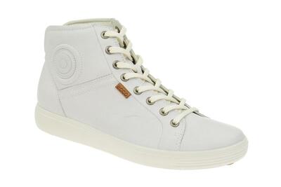 Ecco SOFT 7 LADIES Damen Stiefeletten - sportliche Stiefelette weiß NEU