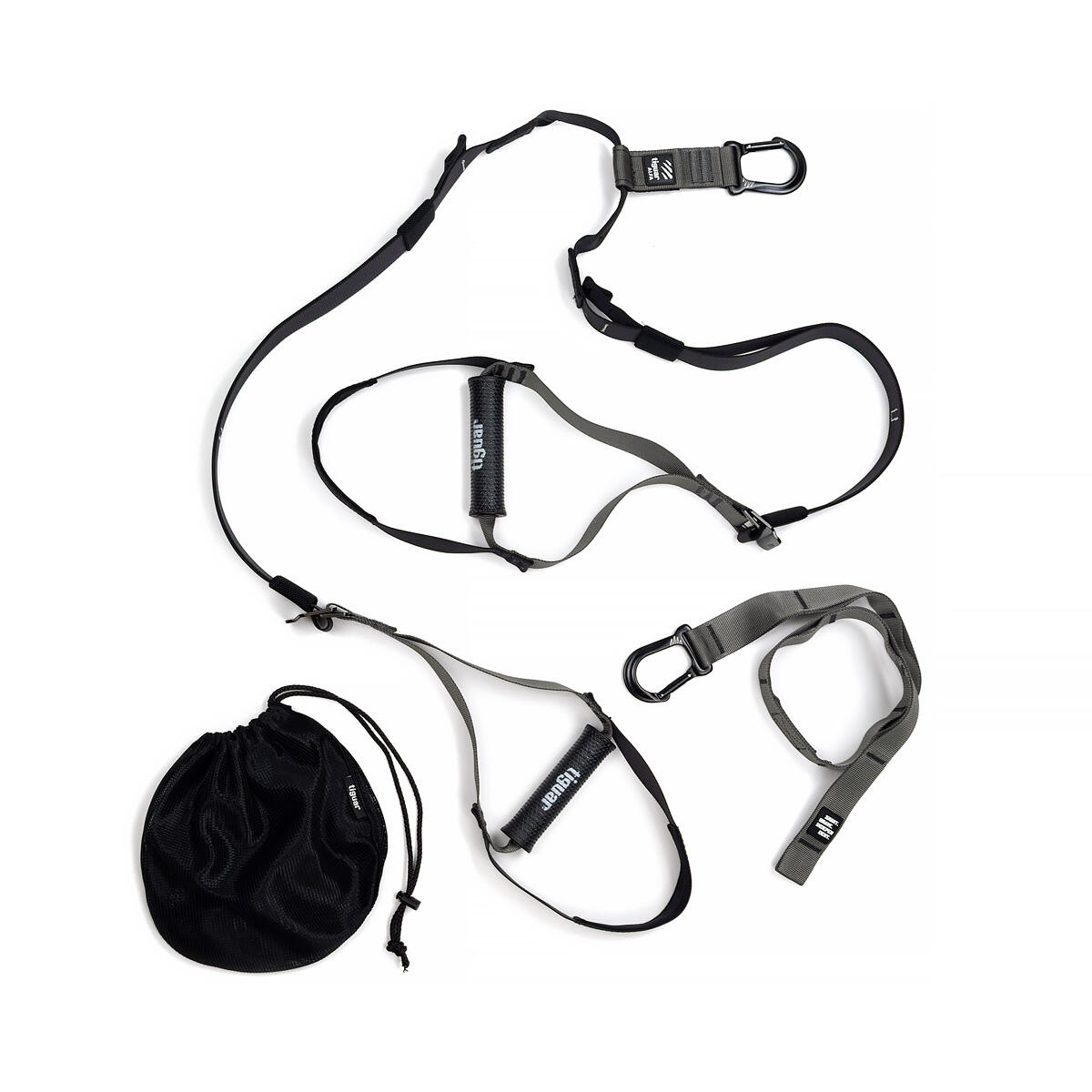 Taśma treningowa system podwieszany tiguar alfa ONE black 3/3