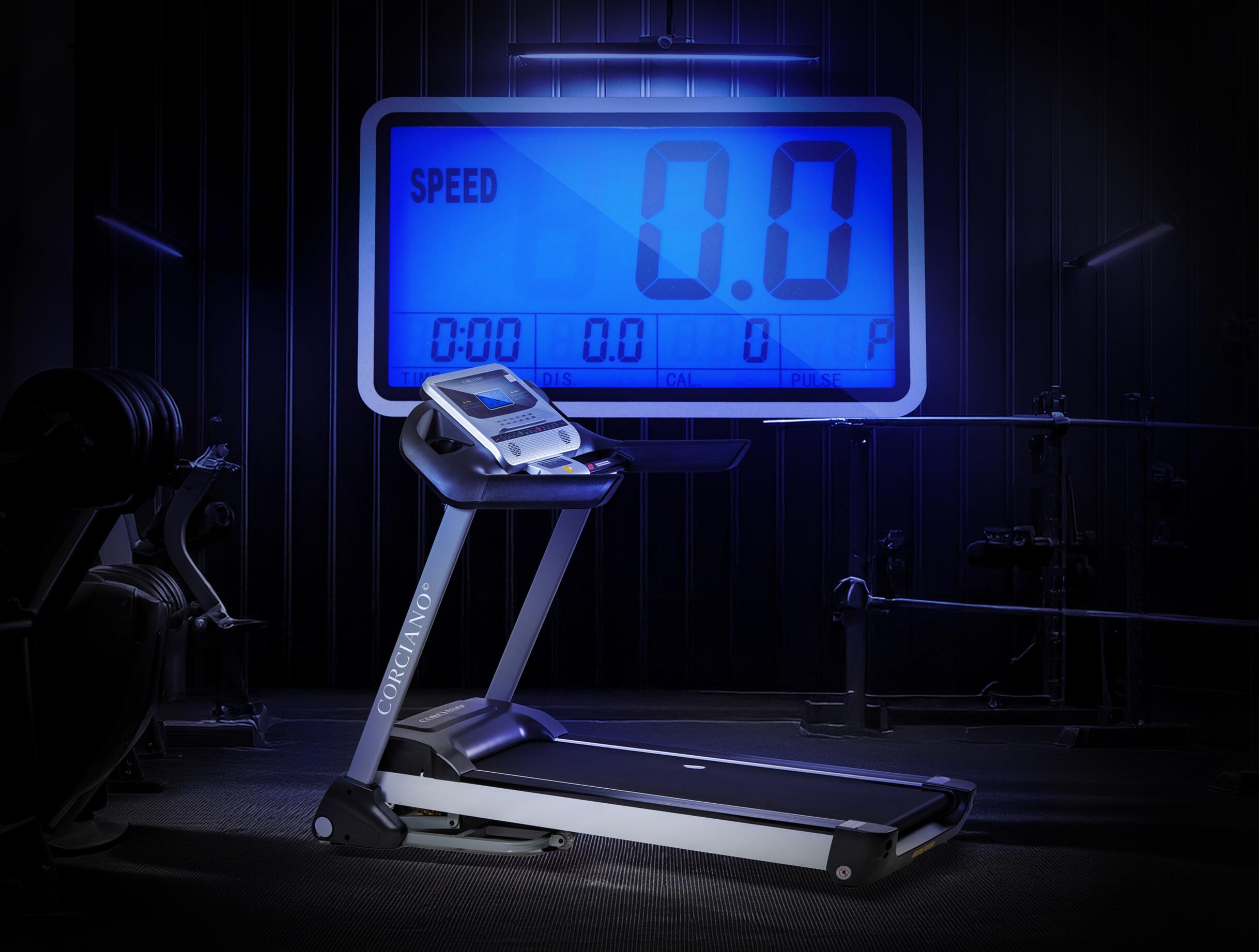Elektrický běžecký pás Grande 150kg 20km/h Corciano Eliton 7/7
