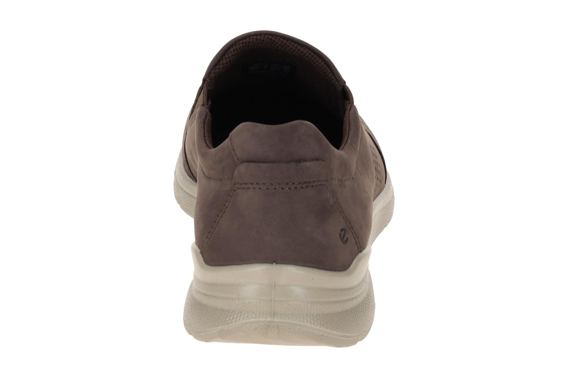 Ecco Irving Schuhe Slipper braun mocha gelocht 5/7