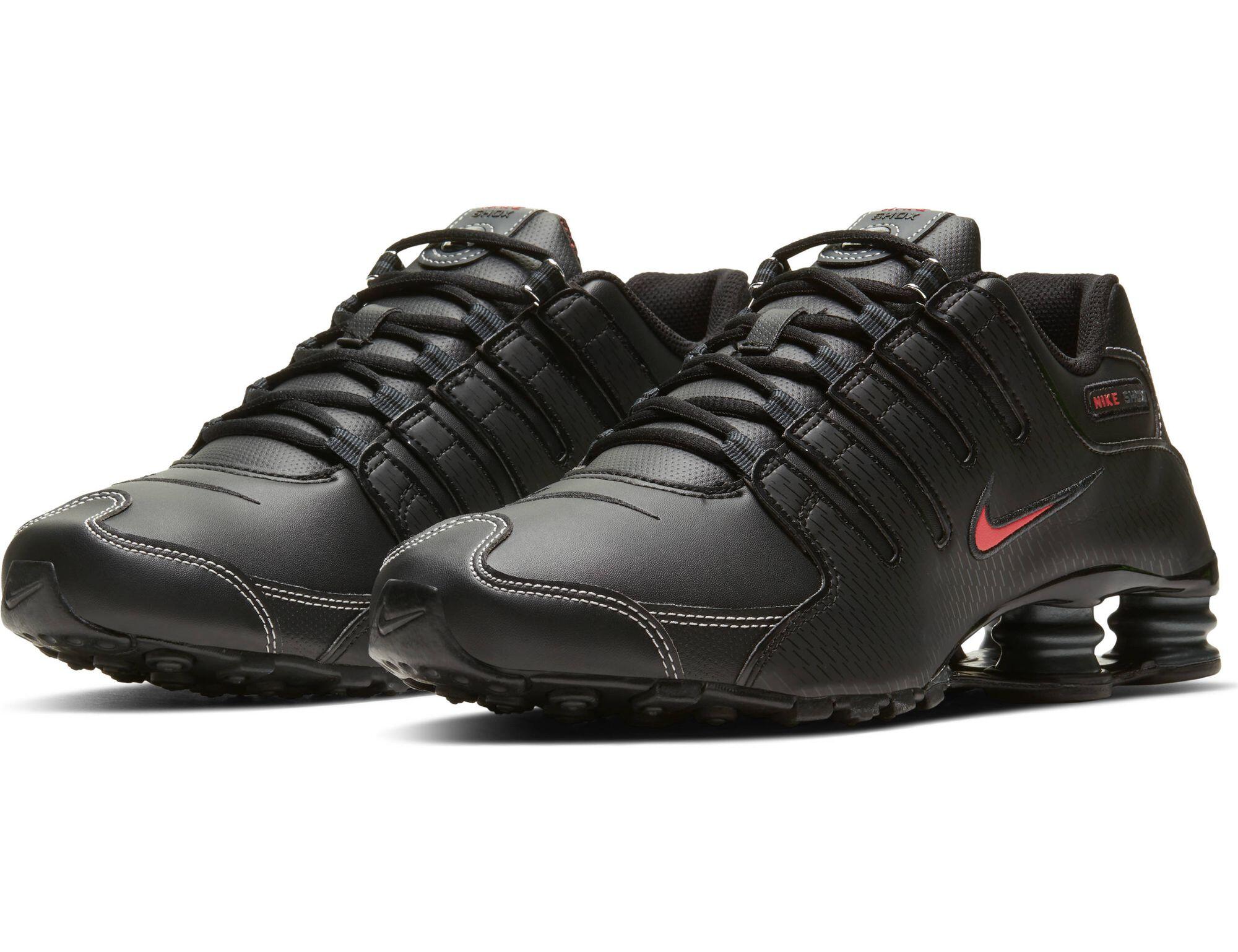 Nike Shox NZ Black Varsity Red 2/7