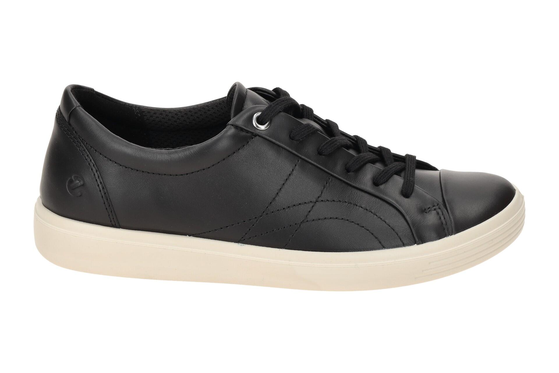 Ecco Classic Sneakers Schuhe schwarz Damen 218613 2/7