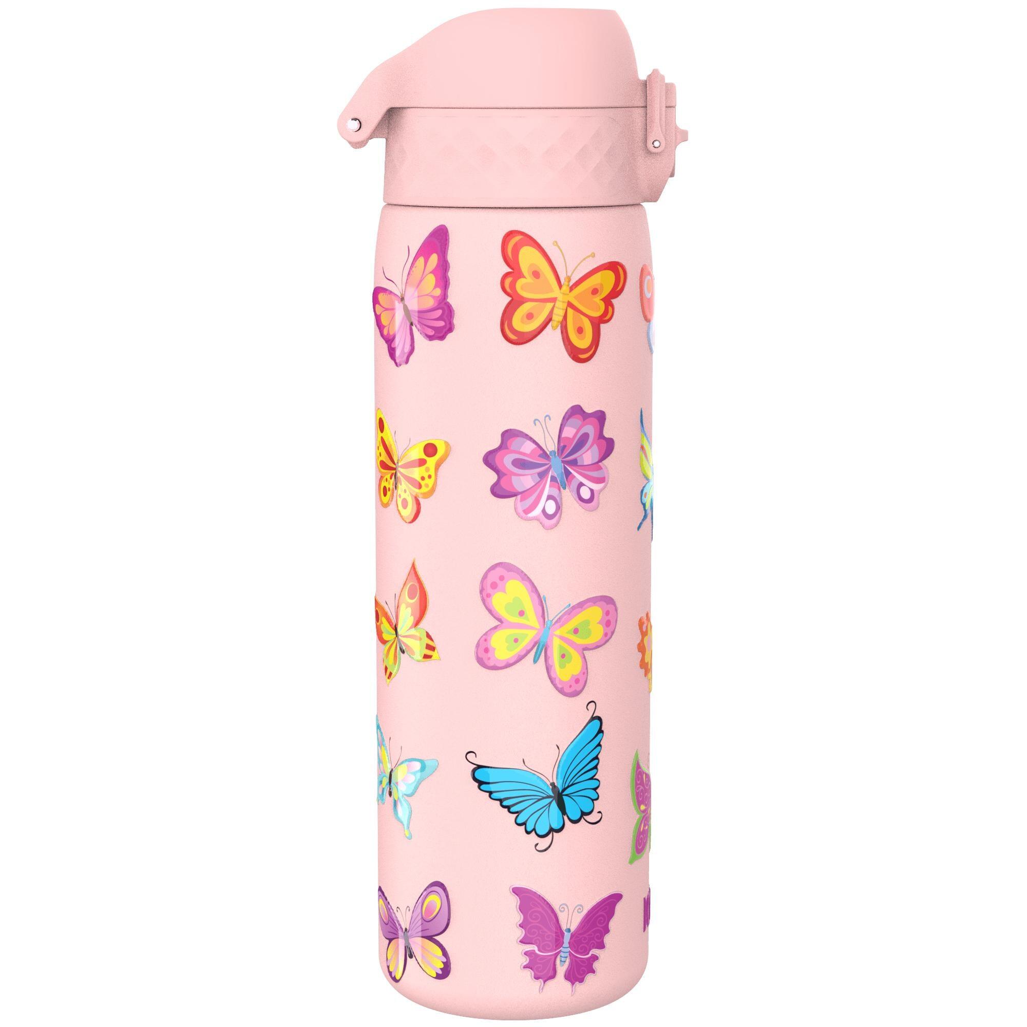 Butelka ION8 Single Wall I8SS600PPBFLY (MR) Butterfly 3/7