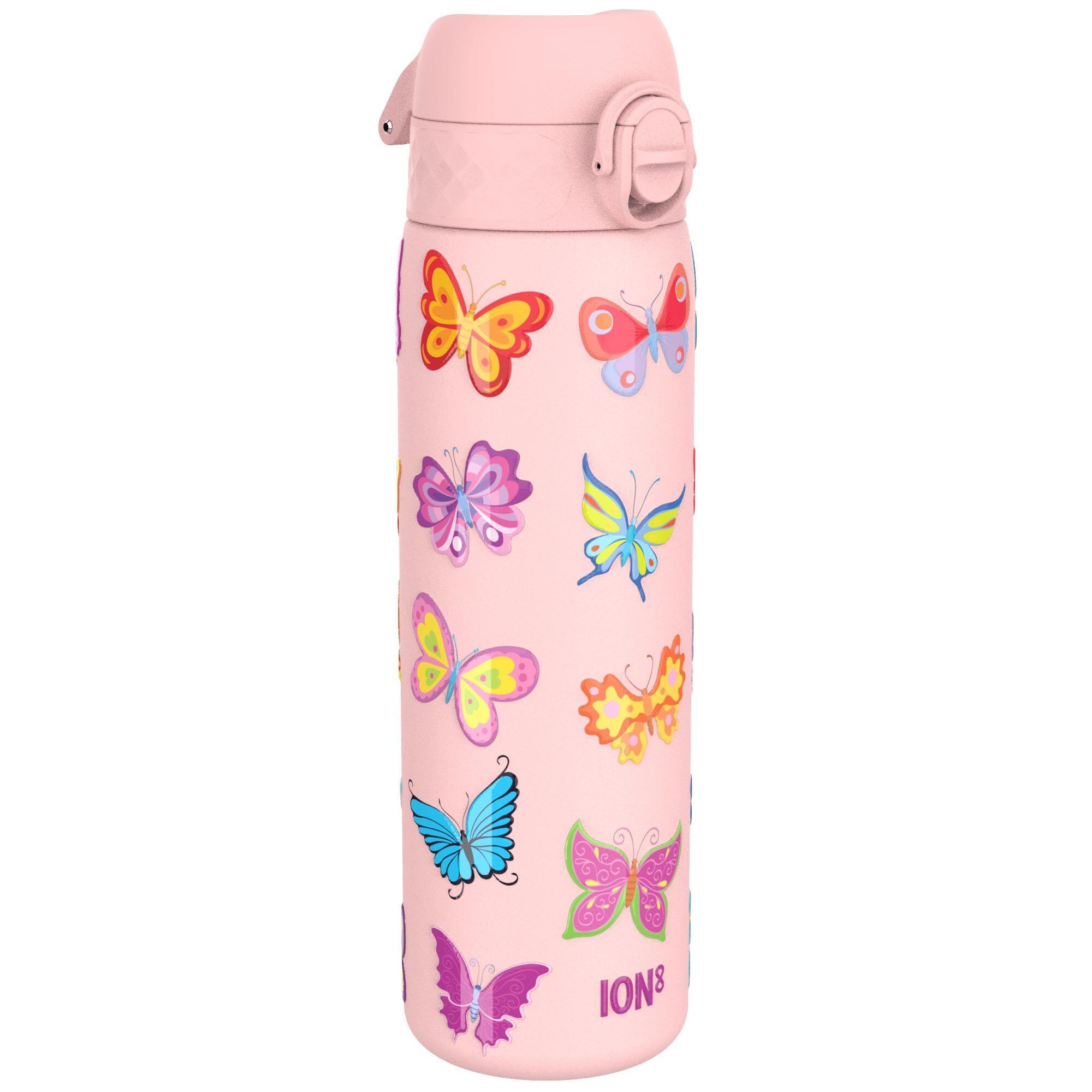Butelka ION8 Single Wall I8SS600PPBFLY (MR) Butterfly 2/7