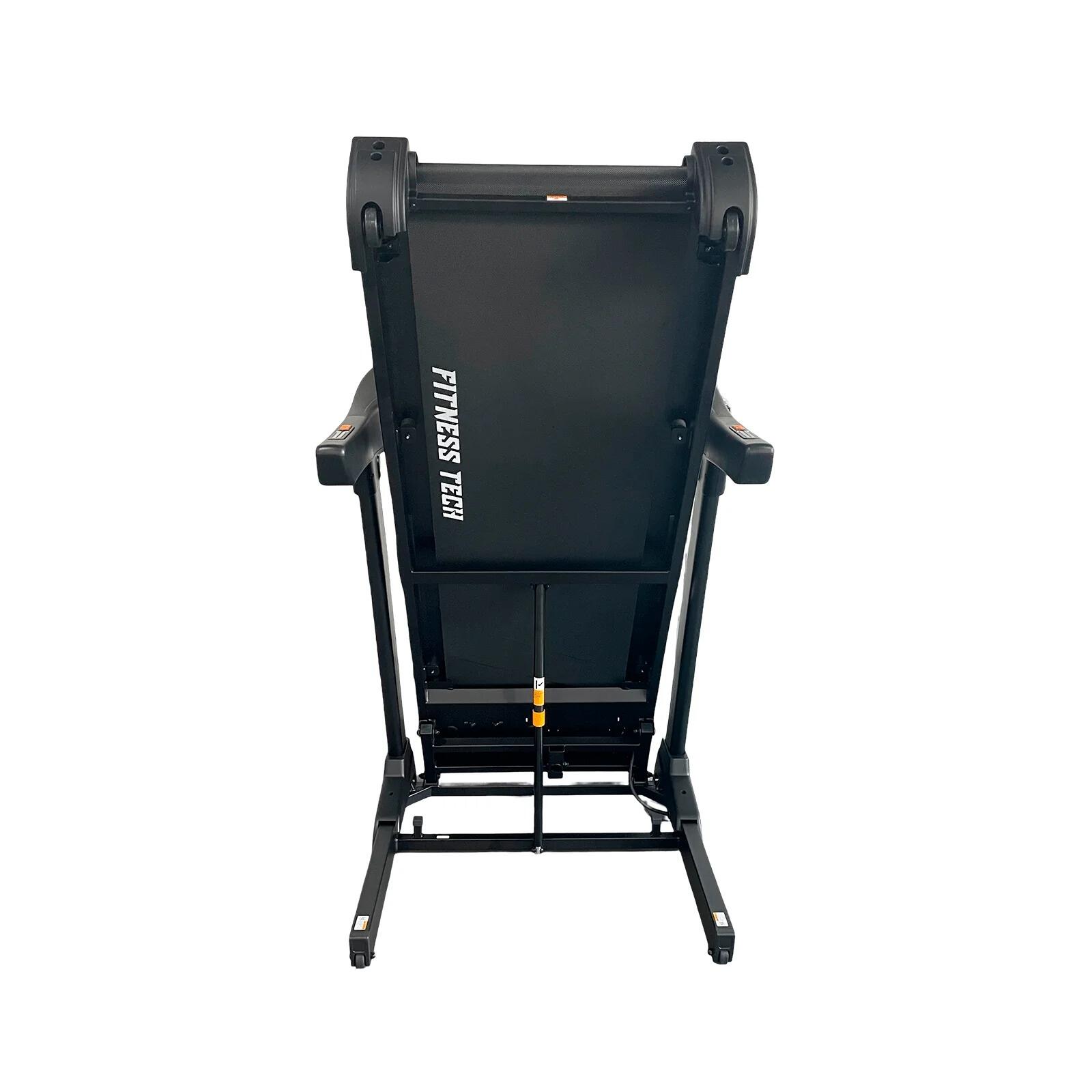 Compacte opvouwbare loopband X-30 Fitness Tech tot 18 km/u 46×138 cm 4/7