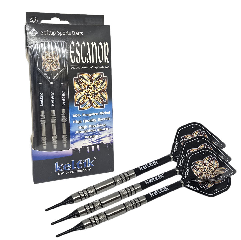 Softdart Soft Dart Pijlen Keltik Escanor 18 g - 80% Tungsten 2/7