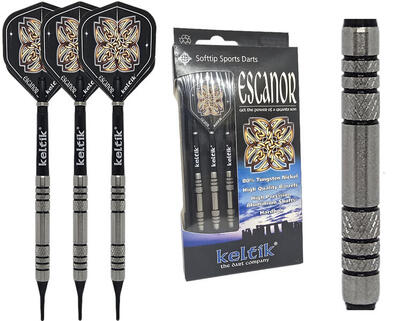 Softdart softtip dartpijlen keltik escanor 18 g – 80% wolfraam