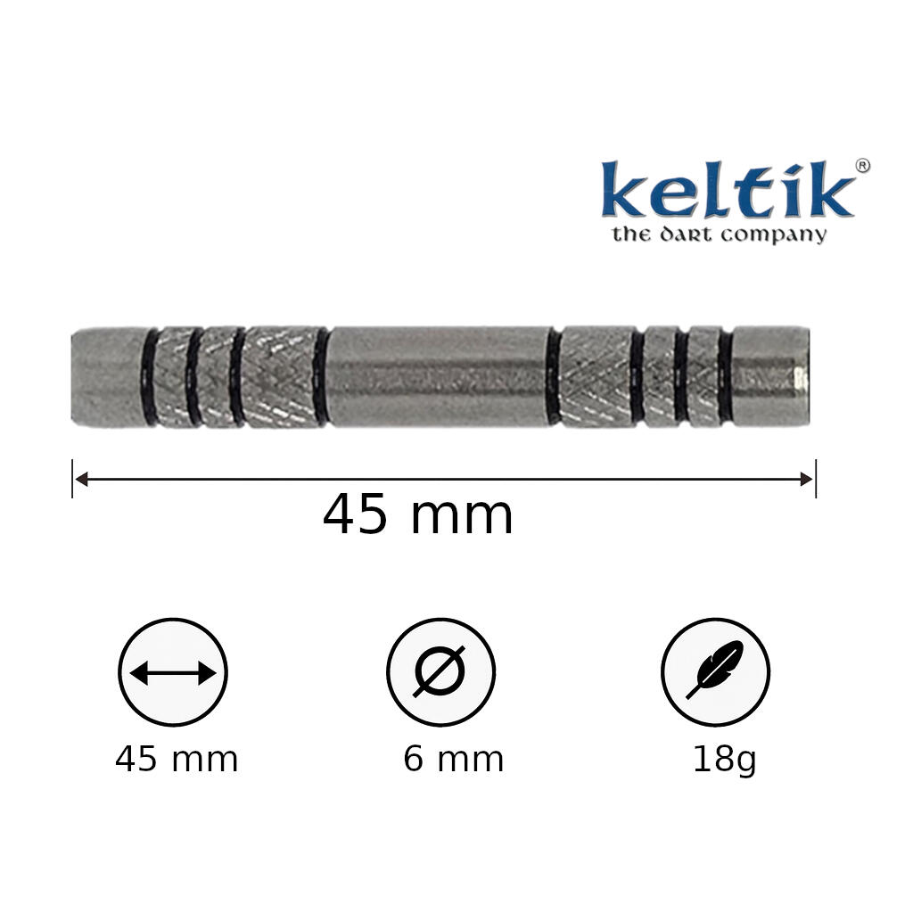 Softdart Soft Dart Pijlen Keltik Escanor 18 g - 80% Tungsten 4/7