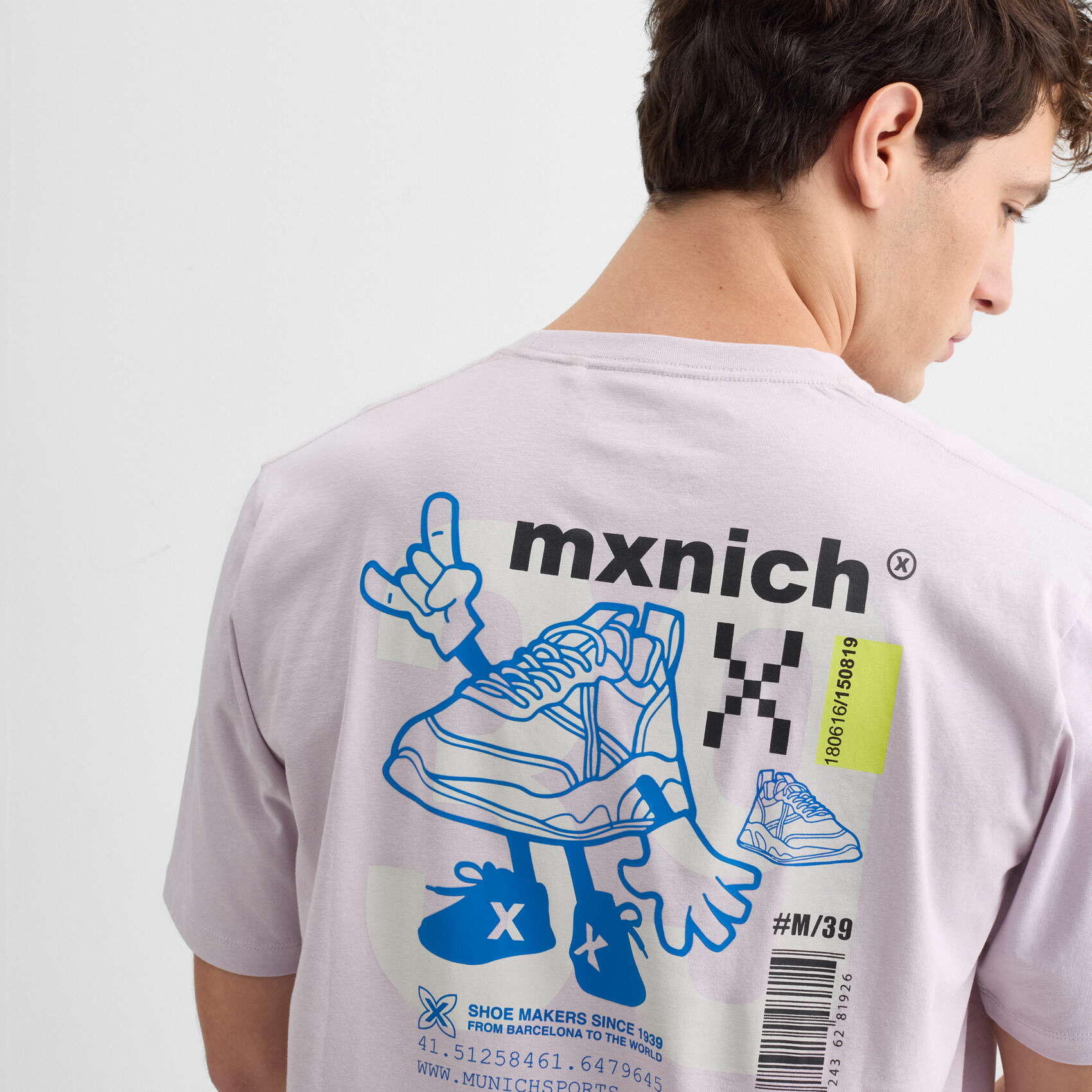 Munich Oversize T-Shirt Pixel Streetwear 2507461 Violeta 5/5