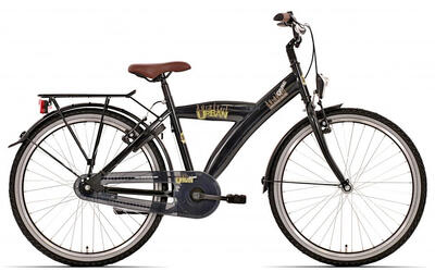 Bikefun 26" nexus 3 jongensfiets - zwart