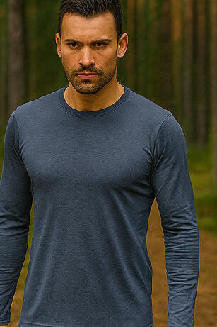 T-shirt en mérinos pour homme ALAN 4/4