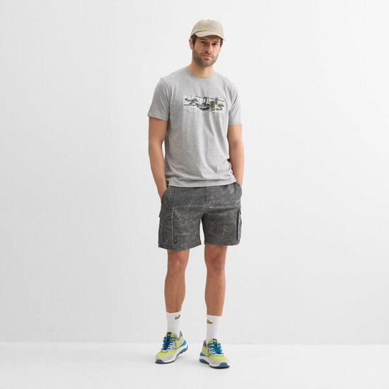 Camisetas Hombre Munich Regular T-shirt Stadium Gris