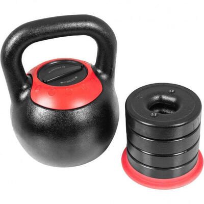 Kettlebell - verstelbaar in gewicht - 8 tot 16 kg