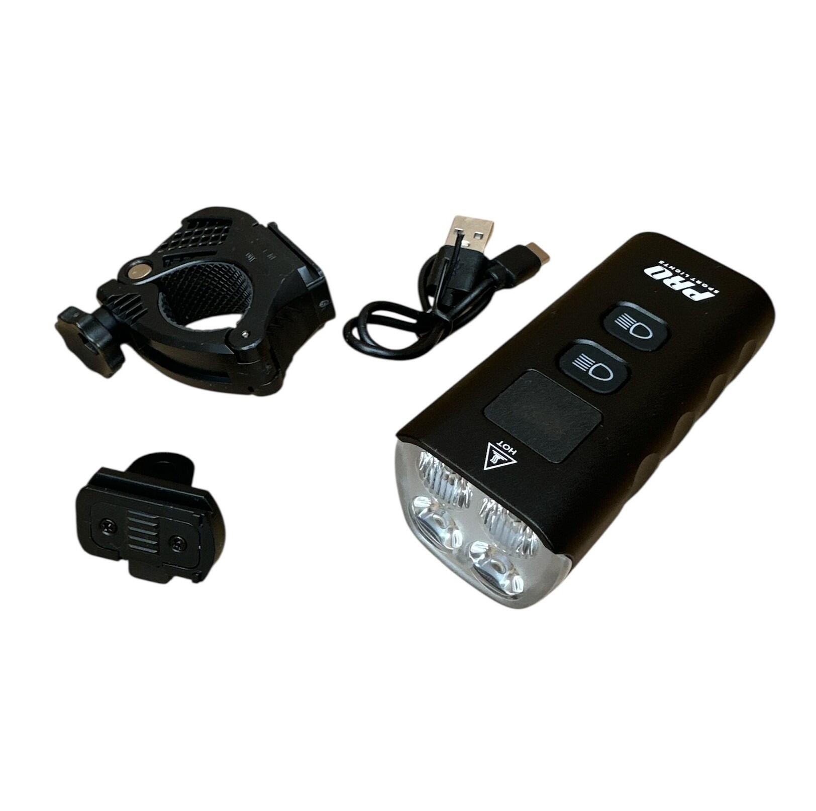 Pro Sport Lights Performance 1800 Lumen Luce per bici - Bici da corsa/MTB 7/8