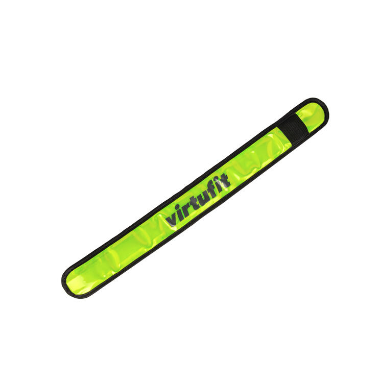 Virtufit - Bande Réfléchissante - Running - Brassard Réfléchissant - Jaune - Taille Unique - Decathlon