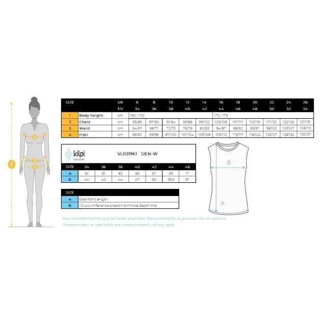 Débardeur femme Kilpi Sien 5/6