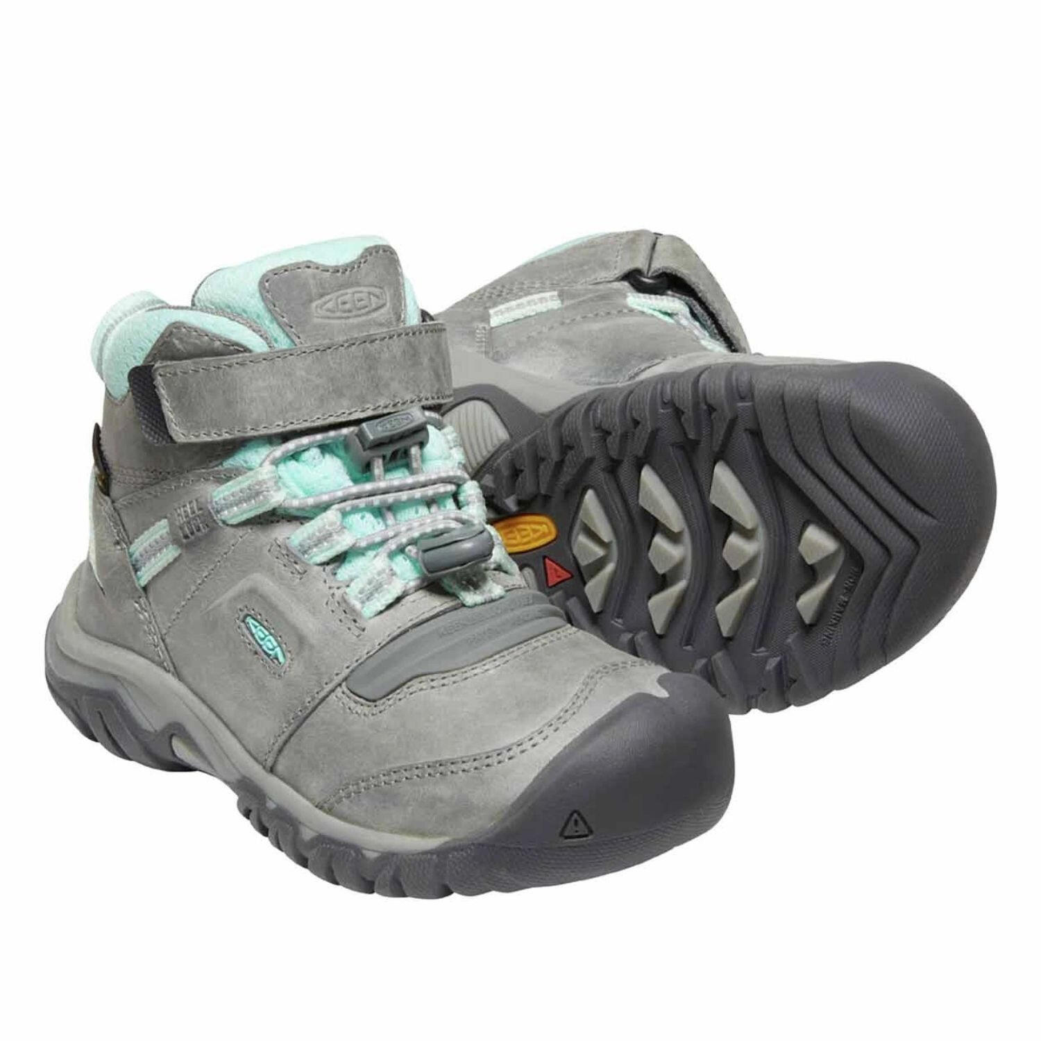 Bottes de trekking Keen Ridge Flex Mid WP pour enfants 5/6