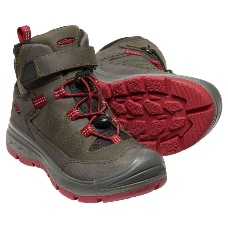 Bocanci de trekking pentru copii Keen Redwood Mid WP