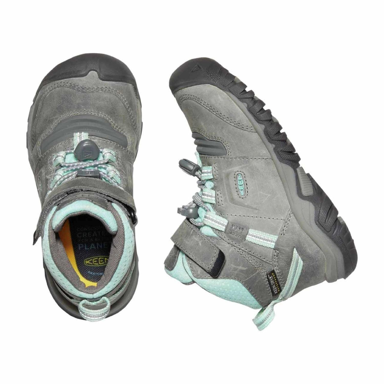 Bottes de trekking Keen Ridge Flex Mid WP pour enfants 4/6
