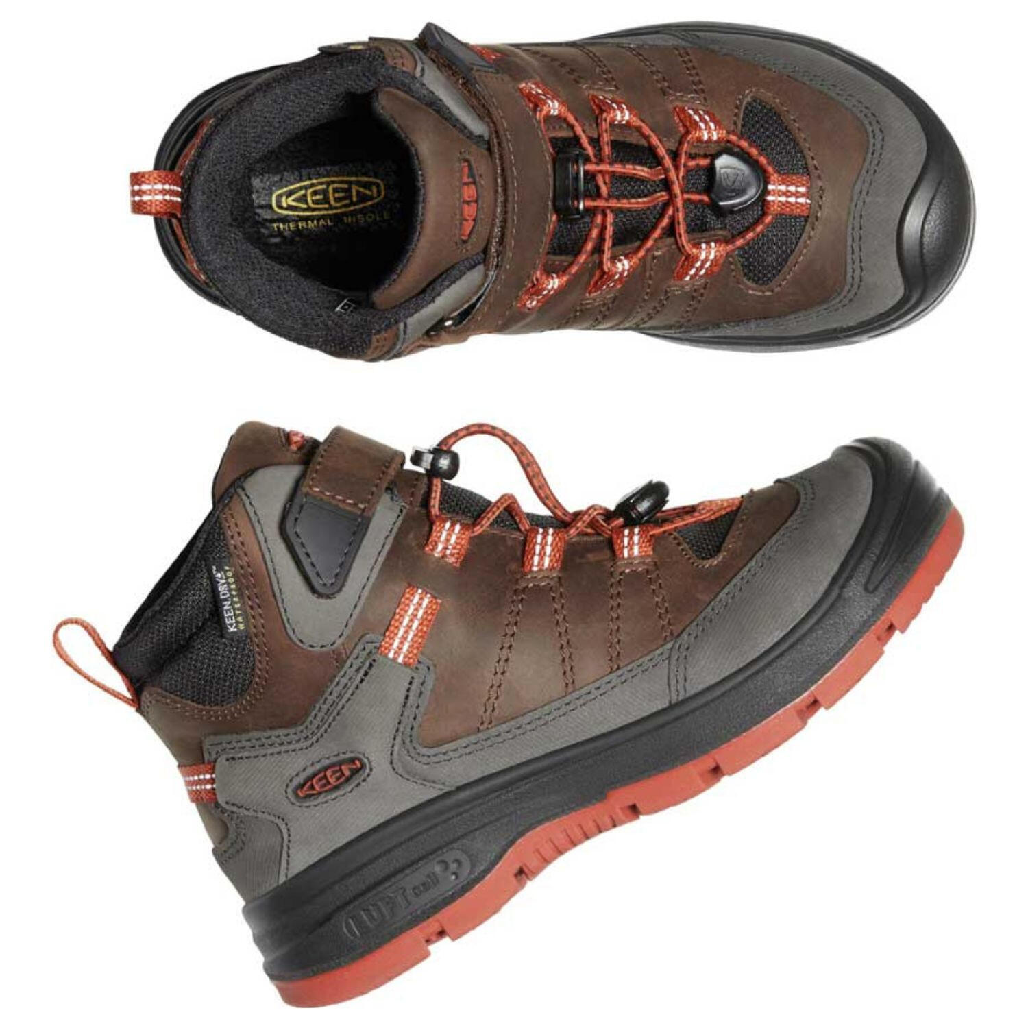 Keen Redwood Mid WP Kinder-Trekkingstiefel 4/7