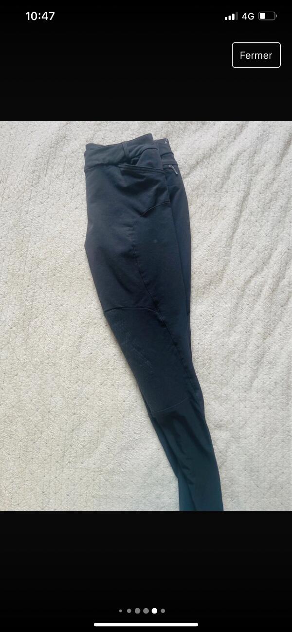 Tussen Particulieren - Zwarte fouganza broek maat M 5/6