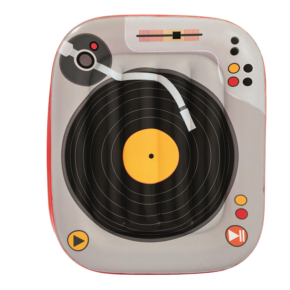 Nevera Hinchable Flotante Bestway Tocadiscos 61x53 cm 4/5