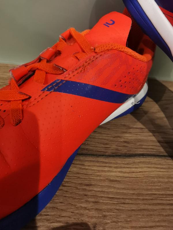 Entre Particuliers - Chaussures de football d'intérieur kipsta rose sau 5/5