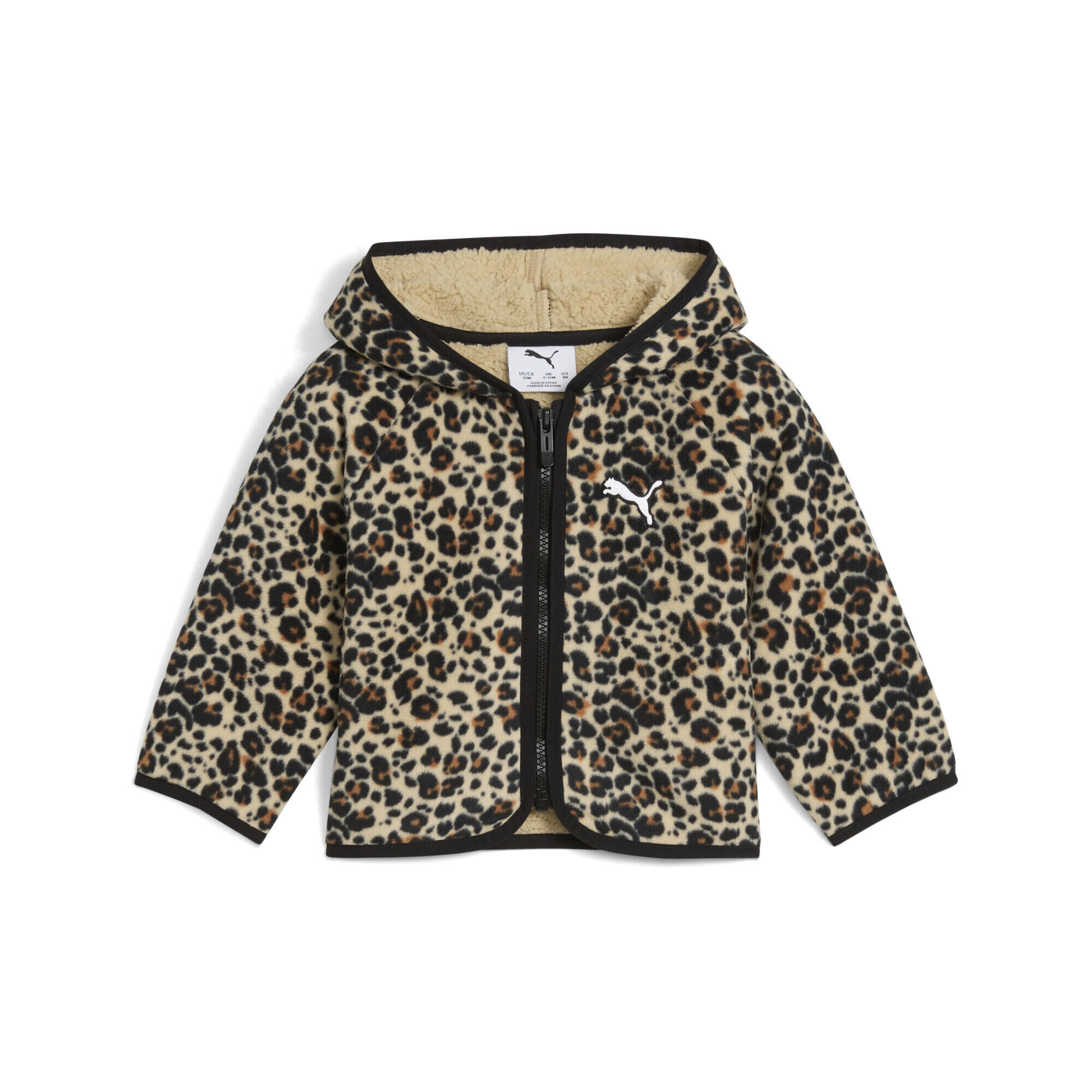 Puma - Veste En Sherpa Minicats Bébé Puma - Veste - Blanc - Decathlon