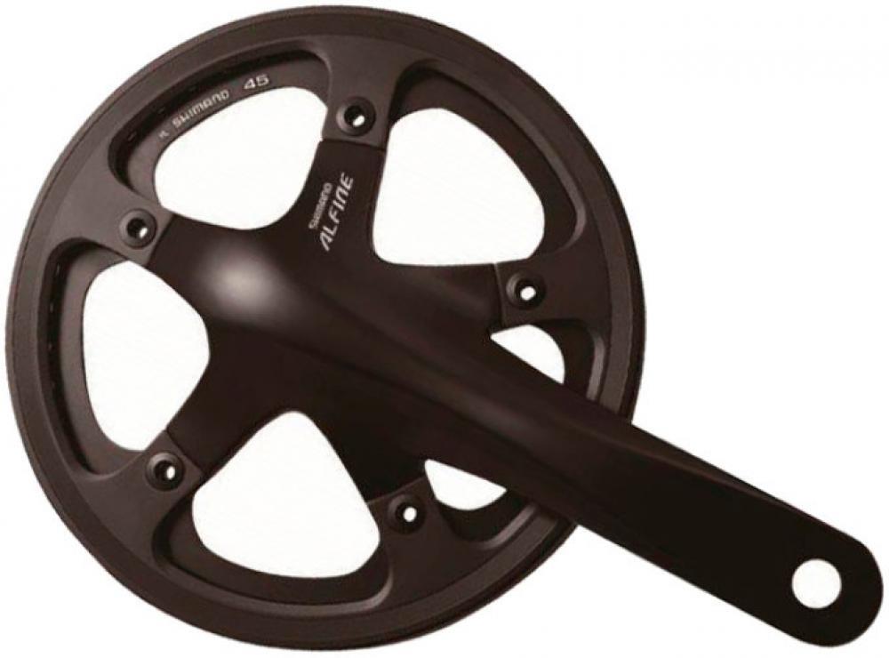 Shimano Unisex Alfine FC S501 kettingblad voor volwassenen, zwart, 39