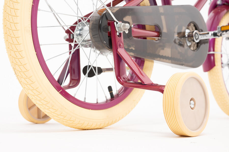Rower dziecięcy 16" VINTAGE GERMINA kółka boczne, koszyk 6/7