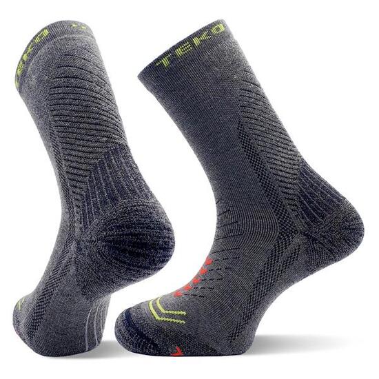 Skarpety sportowe z wełną merino Teko ecoHIKE Discovery Light Half Cushion 2.0
