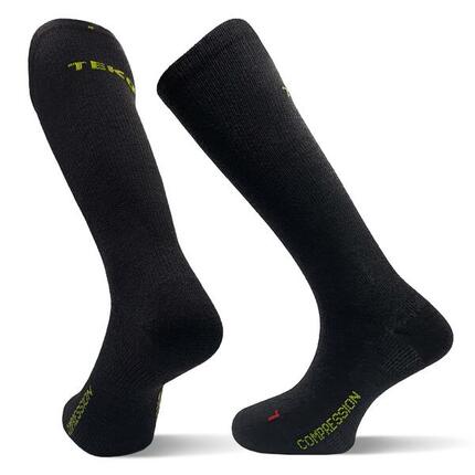 Skarpety narciarskie kompresyjne z wełny Merino Teko ecoSKI PRO Compression